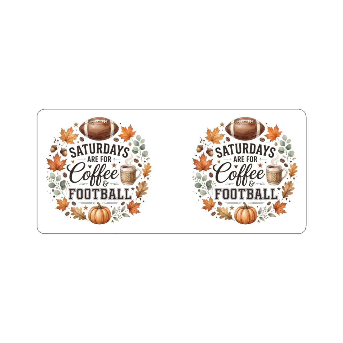 Sweater Weather & Cozy Fall Kiss-Cut Stickers | Autumn Aesthetic Vinyl Stickers | Cute Fall Laptop & Journal Decals