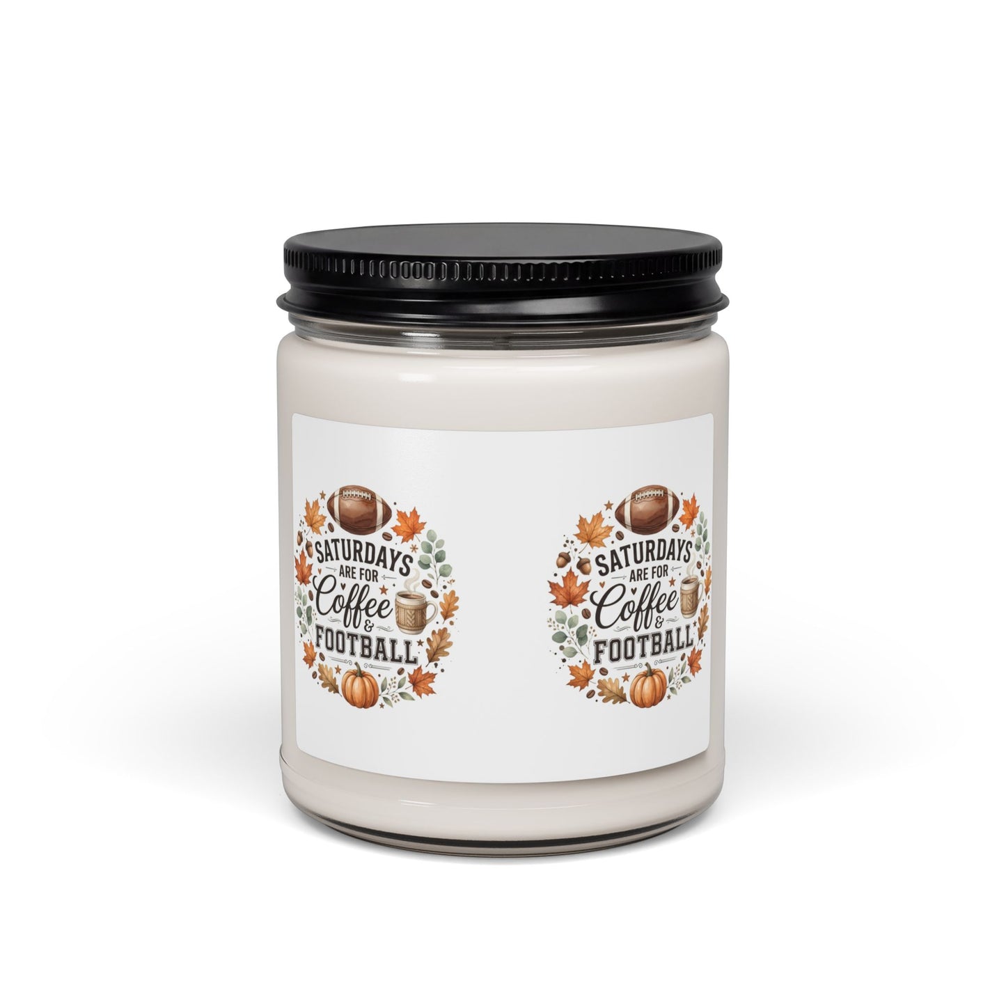 Cozy Fall Scented Soy Candle – 9oz Natural Aromatherapy Candle | Autumn Home Decor | Relaxing Gift for Coffee & Fall Lovers