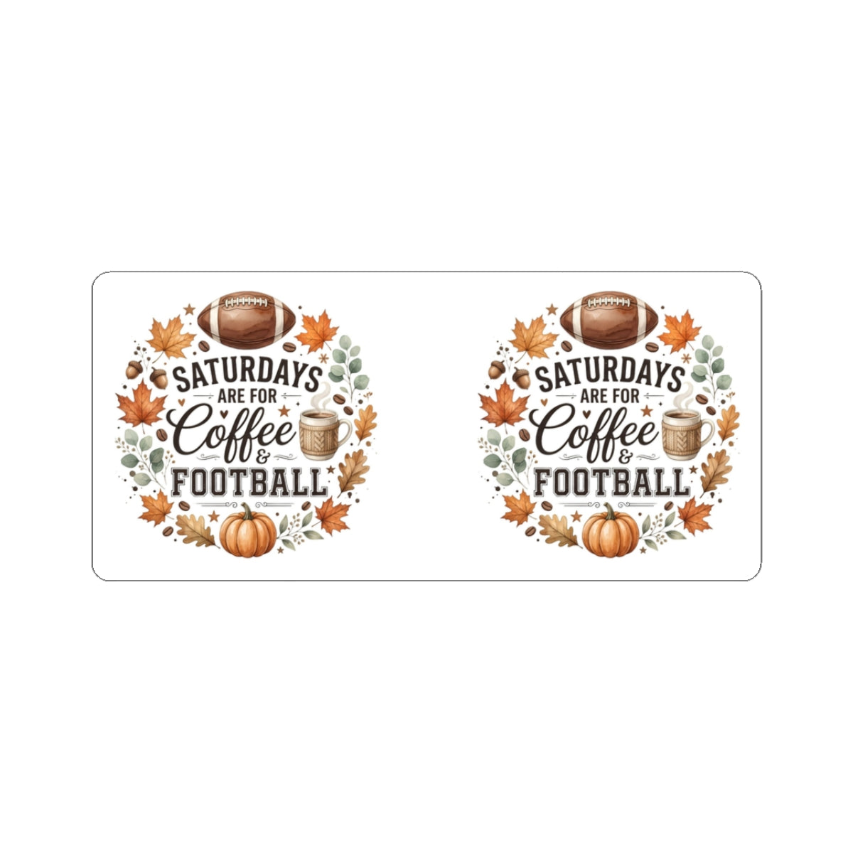 Sweater Weather & Cozy Fall Kiss-Cut Stickers | Autumn Aesthetic Vinyl Stickers | Cute Fall Laptop & Journal Decals