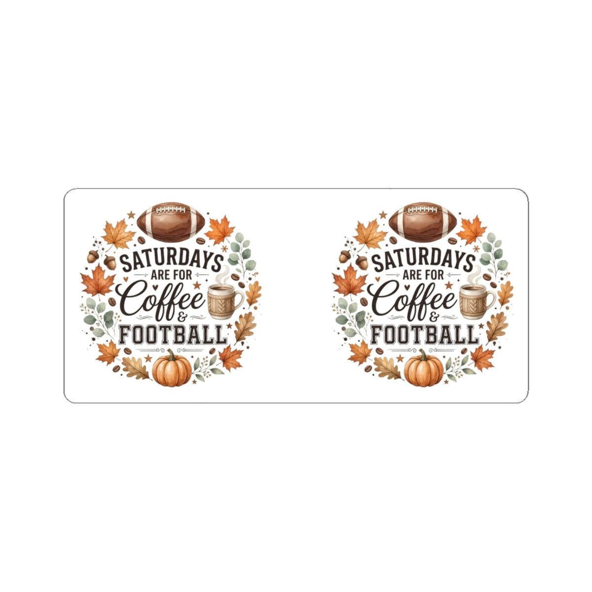 Sweater Weather & Cozy Fall Kiss-Cut Stickers | Autumn Aesthetic Vinyl Stickers | Cute Fall Laptop & Journal Decals
