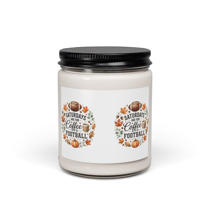 Cozy Fall Scented Soy Candle – 9oz Natural Aromatherapy Candle | Autumn Home Decor | Relaxing Gift for Coffee & Fall Lovers