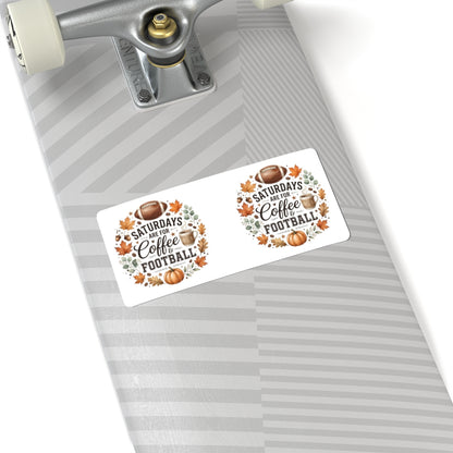 Sweater Weather & Cozy Fall Kiss-Cut Stickers | Autumn Aesthetic Vinyl Stickers | Cute Fall Laptop & Journal Decals